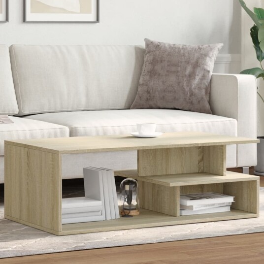  Salongbord sonoma eik 102x55x35 cm konstruert tre 848012