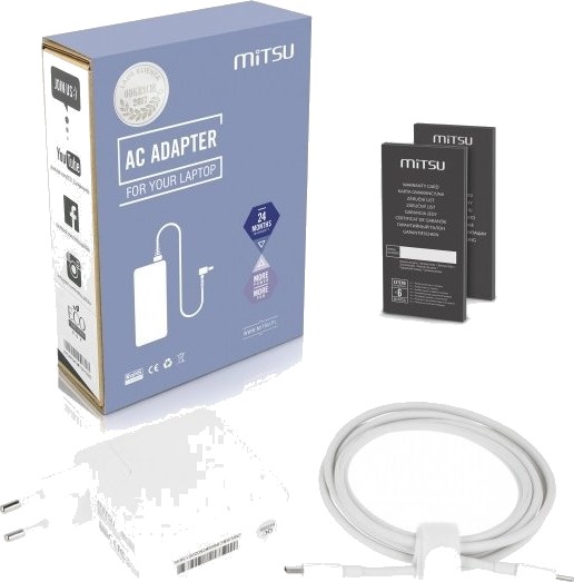Mitsu ZM/USBC96W USB C Strømforsyning 96W