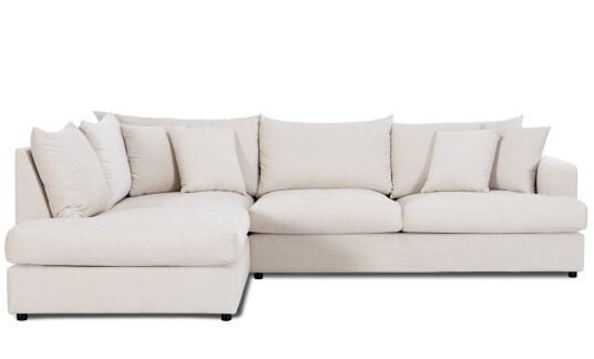 Soffadirekt BOLNUEVO L sofa Venstre Offwhite Soffadirekt BOLNUEVO L sofa Venstre Offwhite