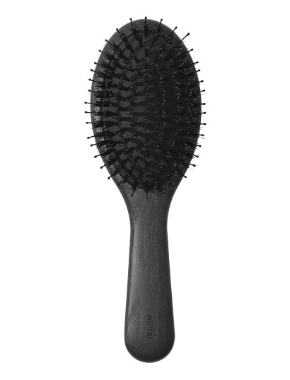 Nuori Revitalizing Hair Brush Small - Black - Black - ONE SIZE