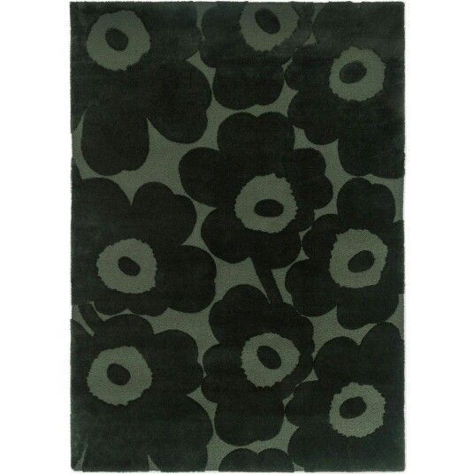 Marimekko Unikko Teppe 250x350 cm Dark Green