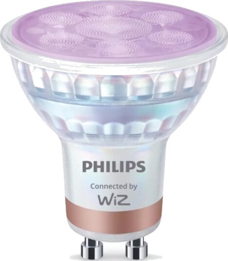 Philips Spot 50 W Par16 Gu10 X2 Smartpære Wi Fi/Bluetooth Hvit Wi Fi 4 802.11N 802.11B 802.11G Led Gu10