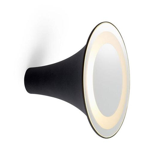 Trizo 21 Sirens Vegglampe Sort + Hvitmattet Glass + Speil Liten Trizo 21 Sirens Vegglampe Sort + Hvitmattet Glass + Speil Liten