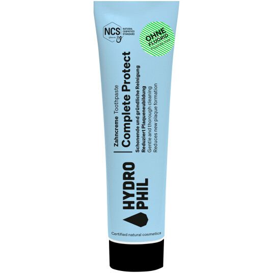 Naturlig tannkrem HYDROPHIL Complete Protect Fluoride Free 75 ml
