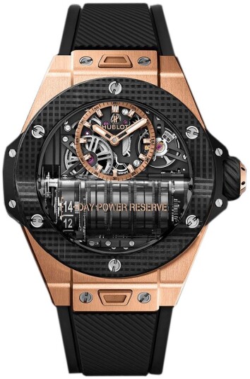 Hublot Herreklokke 911.OQ.0118.RX Big Bang 45Mm Skjelettkuttet/Gummi