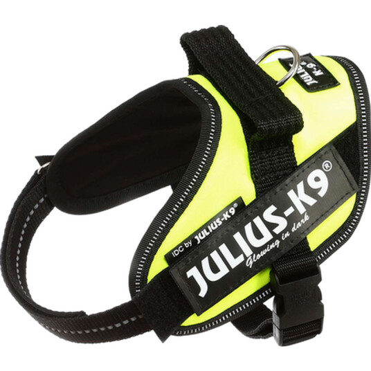IDC Power-Harness UV Neongrønn Baby 1 29-36cm