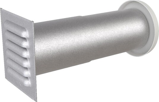 Flexit Veggventil Med Sjalusirist Aluz Ø125 220-400mm - 49096 Flexit Veggventil Med Sjalusirist Aluz Ø125 220-400mm - 49096