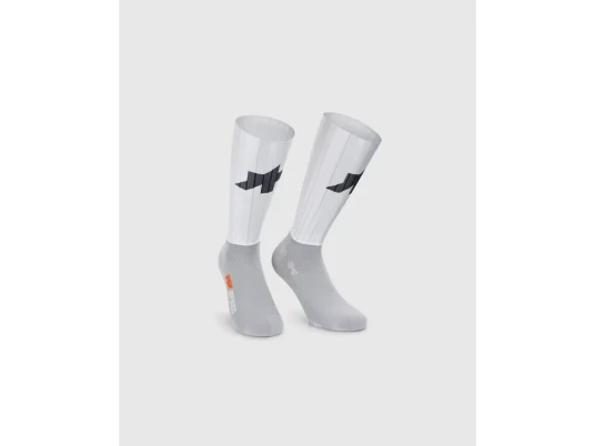 Assos RSR Speed sykkelsokker hvit