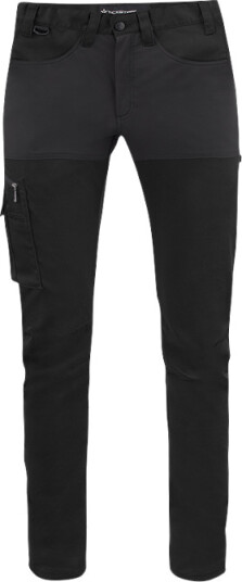 Texstar FP371990032DG Servicebukse med stretch, svart 32/32