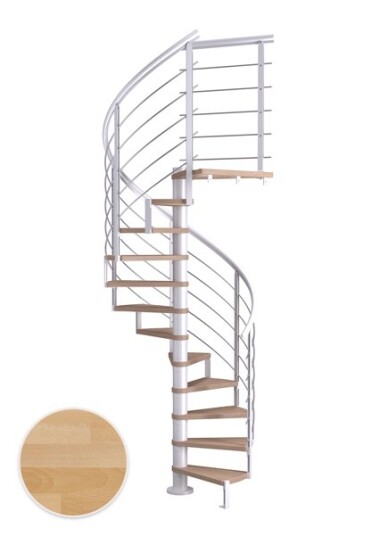 Dolle Montreal Spiral Bøk Oljet 9016 Design 13T Ø120