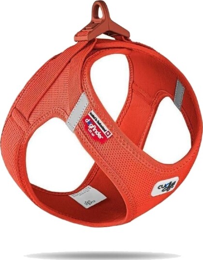 Curli Vest Hundesele Clasp Air-Mesh XXXS Oransje