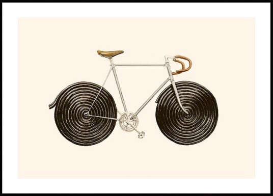 Licorice Bike Poster Plakat / 100x150cm