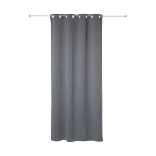 Atmosphera Gardiner Atmosphera Dekkende Grå Polyester 2 Enheter (135 X 240 Cm)