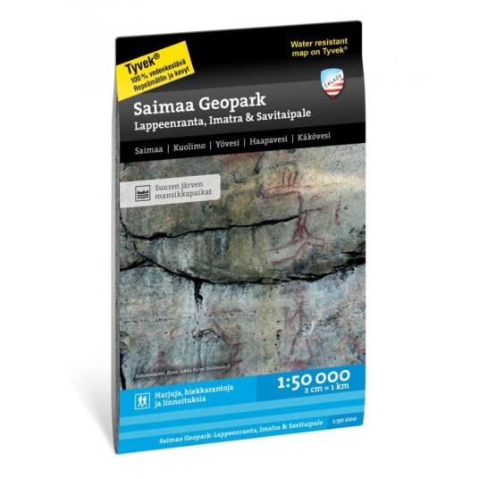 Calazo förlag Saimaa Geopark Lappeenranta, Imatra & Savitaipale OneSize, NoColour