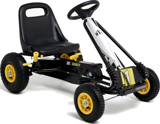 Alex's Garage Pedal-Gokart Med Gummihjul