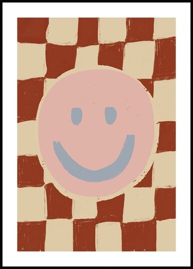 Hey smiley no 01 Plakat Plakat / 40x50cm