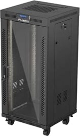 Lanberg Ff01 Series V2 Rack Skap 600 X 600 Flat Pack With Glass Door Lcd Lanberg Ff01 Series V2 Rack Skap 600 X 600 Flat Pack With Glass Door Lcd