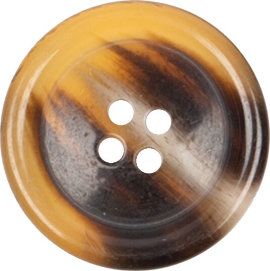 Drops Imitert Horn Knapp Karamell 23 mm 710