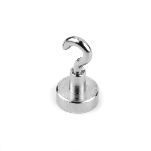 SuperMagneter Krok Magnet Ø 13 Mm Med Holdekraft 5 Kg   Magnetisk Knagg