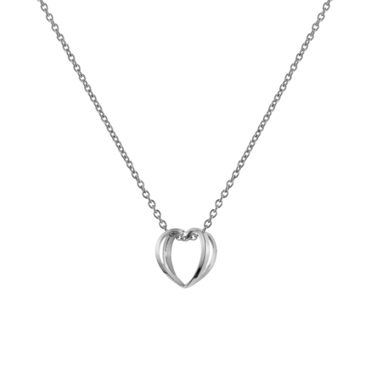 Daniel Wellington DW Elan Le Coeur Necklace One Size Silver