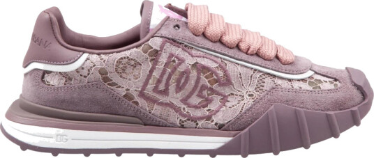 Dolce & Gabbana, Herre, Sko, Lilla, 39 EU,