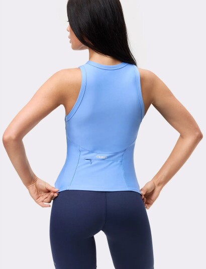 STRONGER Signature Running Racerback Blue XS