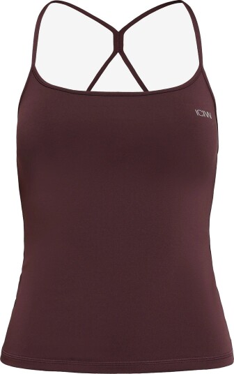 ICANIWILL Luxe Strappy Tank W - ESPRESSO - L ICANIWILL Luxe Strappy Tank W - ESPRESSO - L