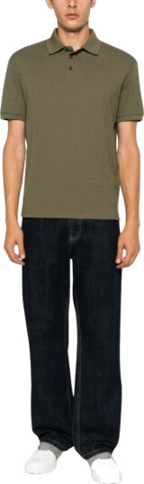 Emporio Armani Herre Topper Grønn 3XL,