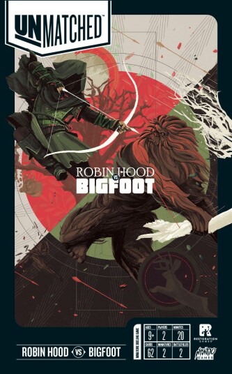 Unmatched: Robin Hood vs. Bigfoot - Brettspill fra Outland