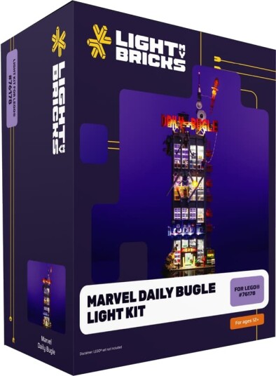 Light My BricksDaily Bugle lyssett