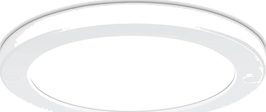 Aneta Lighting ECO Light 71227 70 Plafond Ø220x18 mm hvit Belysning