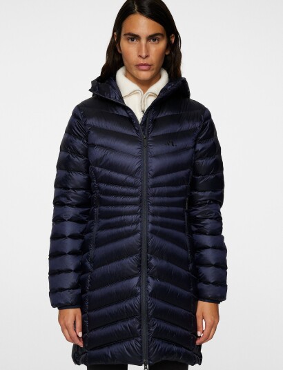 J. Lindeberg Lara Light Down Parka Navy S