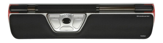 Contour RollerMouse Rød Trådløs Ergonomisk Trackball med 7 Knapper Contour RollerMouse Rød Trådløs Ergonomisk Trackball med 7 Knapper