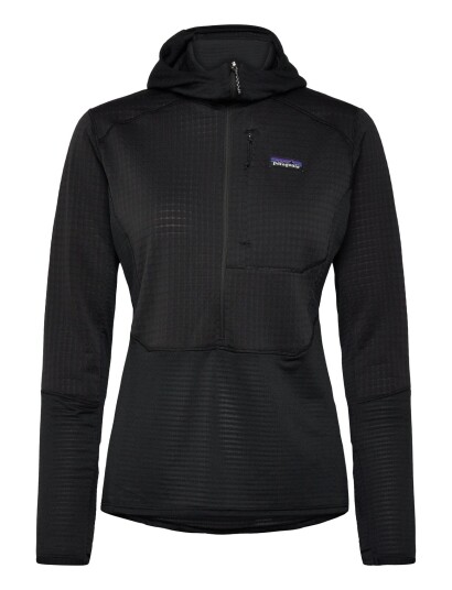 Patagonia W"s R1 P/O Hoody Black M Patagonia W"s R1 P/O Hoody Black M