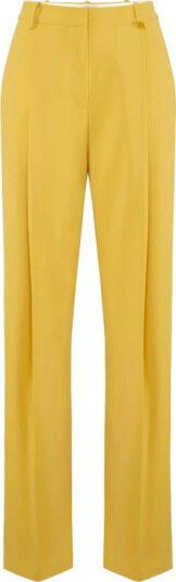 Elisabetta Franchi Dame Bukser Gul L,