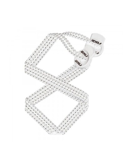 2XU Lace Locks White/White 2XU Lace Locks White/White