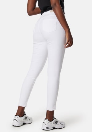 ONLY Blush Life Mid Ank Raw White XS/30