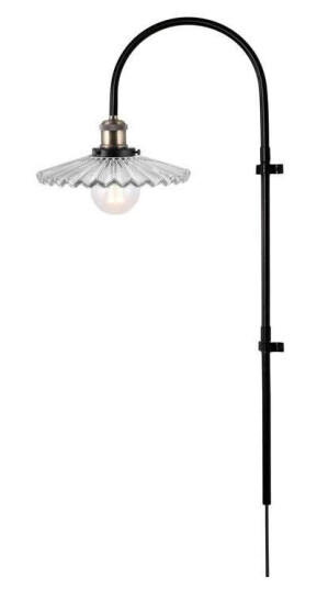 Globen Lighting Cobbler 75 Vegglampe Klar 1620240-01-0 1712424-01-0