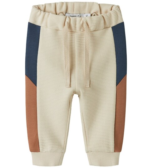 Name It Joggebukser NbmFocus Mocha Mousse Name It 62 Joggebukse Beige Blå Brun