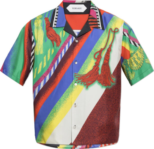Versace Herre Skjorter Flerfarget XL,