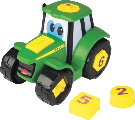 Tomy Learn & Pop Johnny Leketraktor Fra 18 Måneder