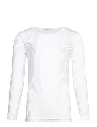 Rosemunde Kids Rkbaku Ls T-Shirt - White - 128