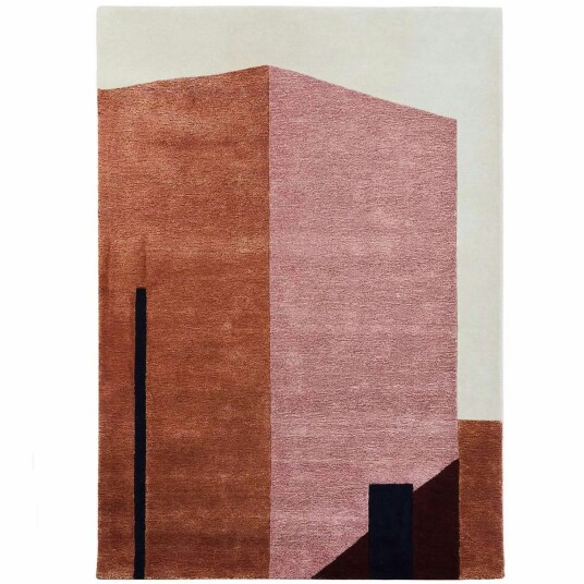 Arqui 1 Teppe 200x300 cm Rød/Peach