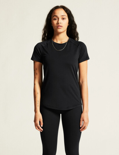 Craft Collective Ss Tee W - Black - XS Craft Collective Ss Tee W - Black - XS