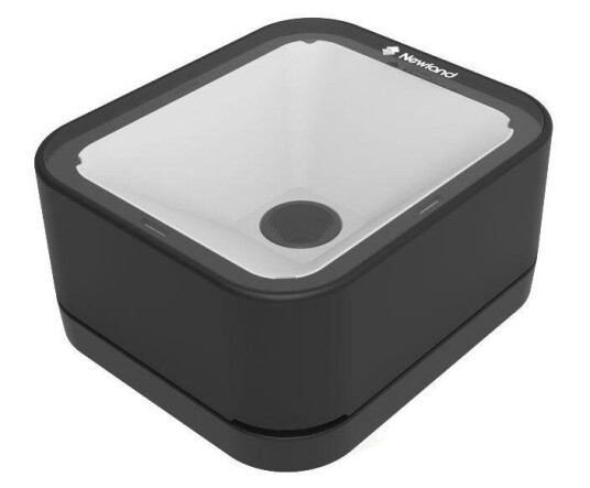 NEWLAND FR2780 URCHIN 2D CMOS DESKTOP AREA IMAGER READER BLACK W/ 1 5 PERP