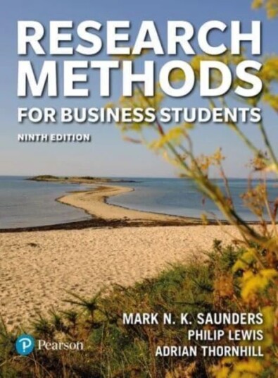 Research Methods For Business Students Av Mark Saunders, Philip Lewis, Adrian Thornhill