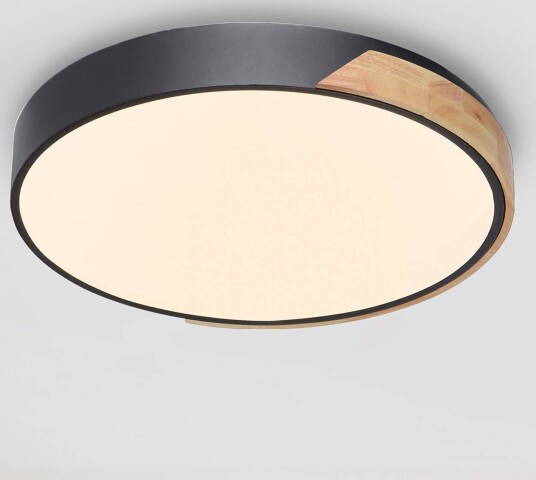 Q Smart Home Smart taklampe Q BILA dimbar Sort Stue / spisestue Metall