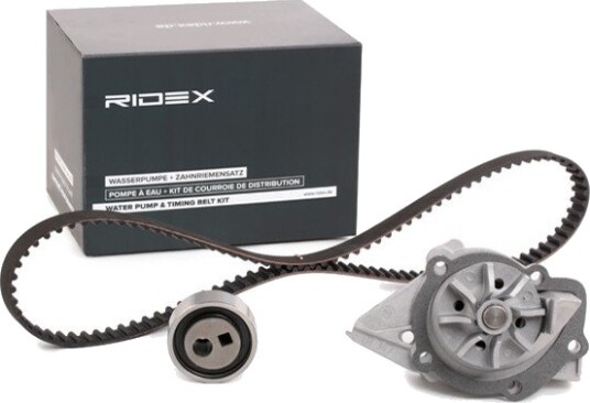 Registerreimsett med vannpumpe RIDEX 3096W0155
