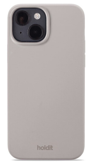 Holdit Iphone 15 Deksel Silikon Taupe