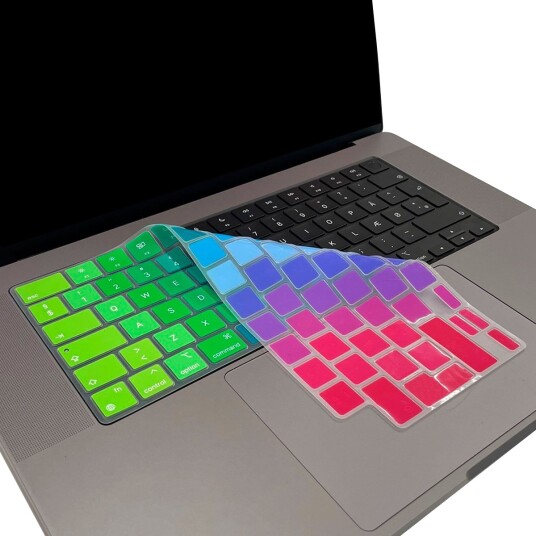 Philbert Tastaturdeksel til MacBook Pro/Air 13/14/16" Regnbue Philbert Tastaturdeksel til MacBook Pro/Air 13/14/16" Regnbue